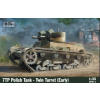 IBG 35071, 7TP Polish Tank – Twin Turret (early), skala 1/35
